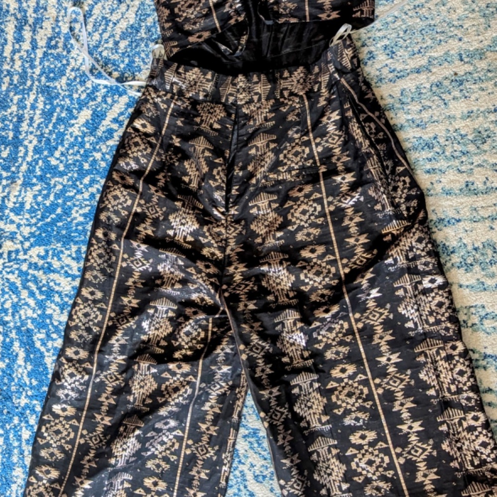 Silk Jump suit - Picture 3 of 5